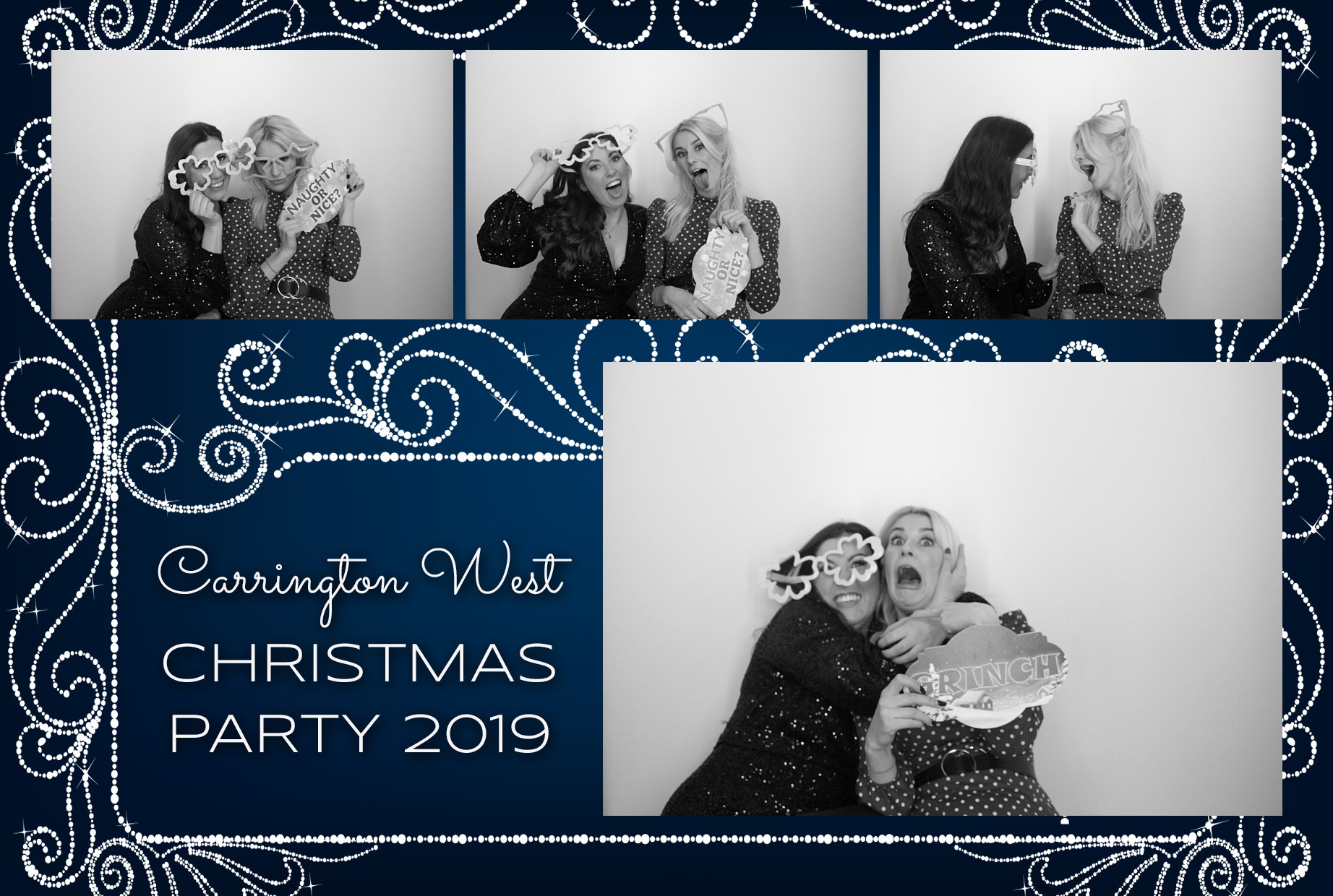 Carrington West Christmas Party 2019 | View more photos from the event at gallery.myphotoboothexperience.co.uk/u/MyPhotoBoothExperienceLtd/Carrington-West-Christmas-Party-2019